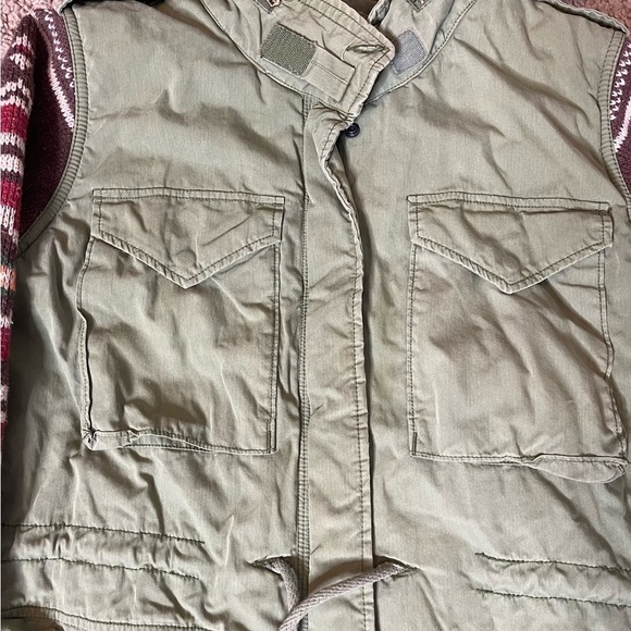 Ralph Lauren Denim Supply military INSP mix media Aztec print olive jacket XL - Picture 8 of 16